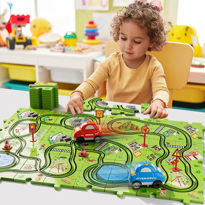 TrackMates™ Kids Car Track Set