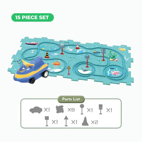 TrackMates™ Kids Car Track Set