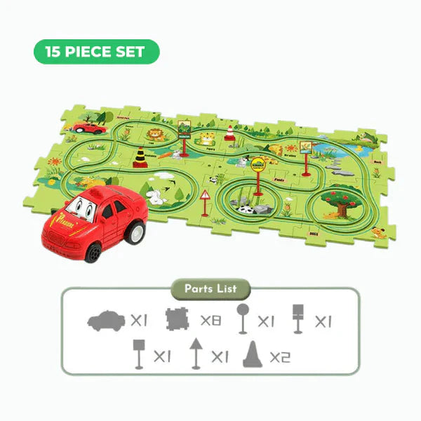 TrackMates™ Kids Car Track Set