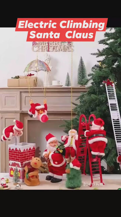 Electric Climbing Santa Claus